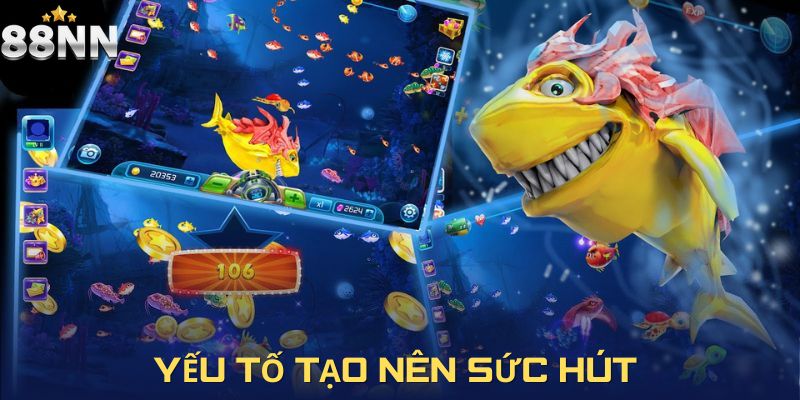 Bật mí sức hút của bắn cá vàng H5 khiến game thủ mê mẩn