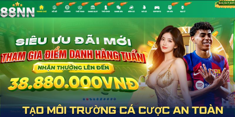 Chính sách miễn trừ trách nhiệm tạo môi trường cá cược an toàn