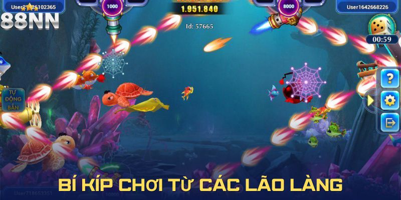 Thủ thuật bắn cá ăn tiền cực hay từ các cao thủ lâu năm